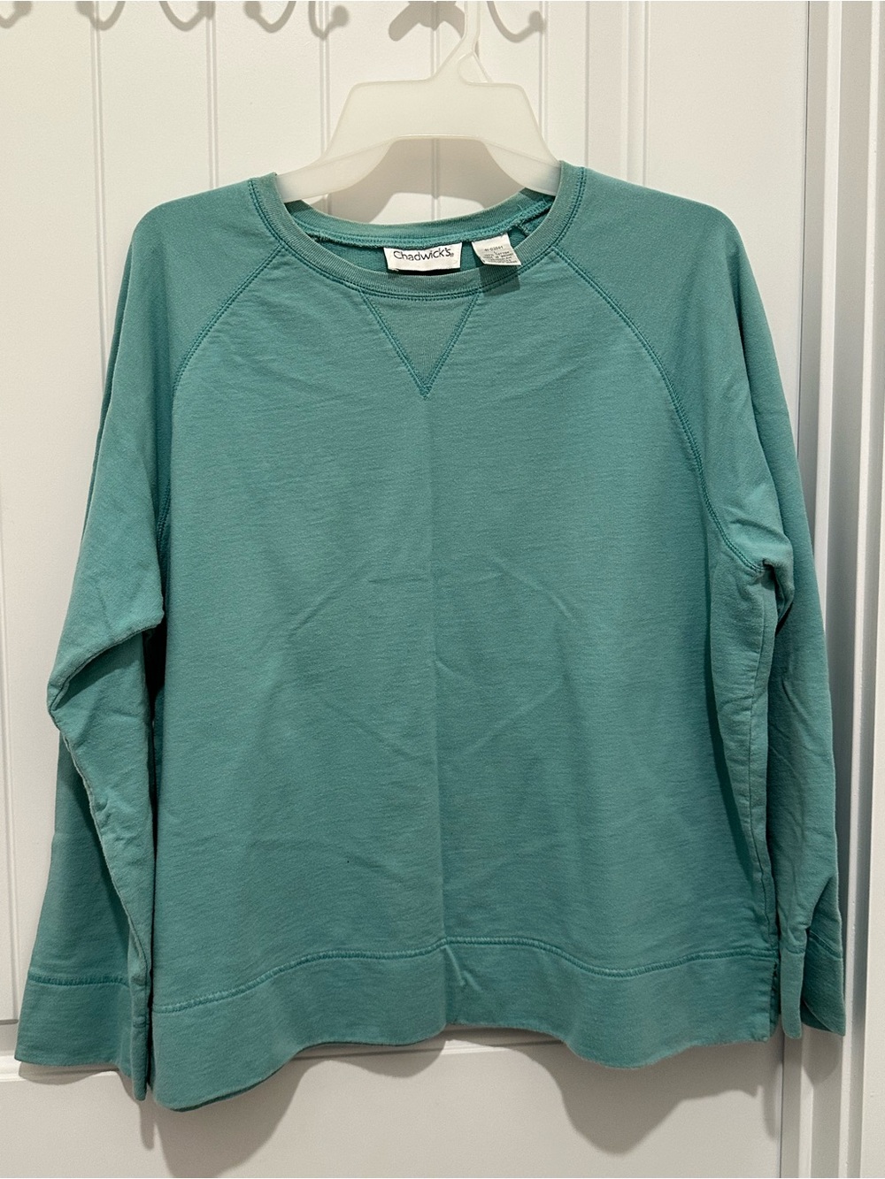 Chadwick’s Large Seafoam Green Crewneck Sweatshirt size Large